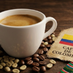 Xícara de café da Colômbia