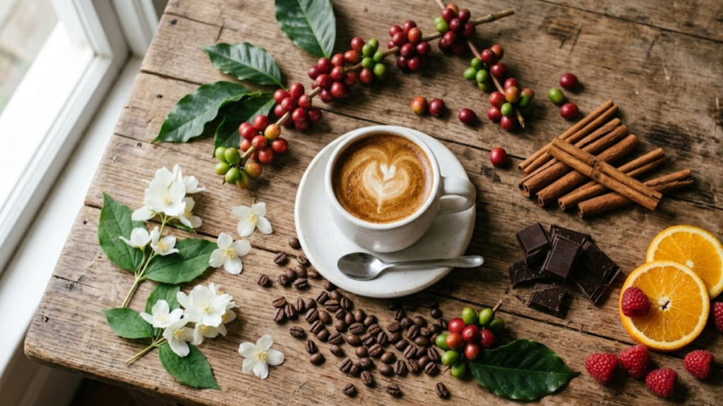 Notas Sensoriais do Café: O Guia Completo para Identificar Aromas, Sabores e Sensações na Xícara