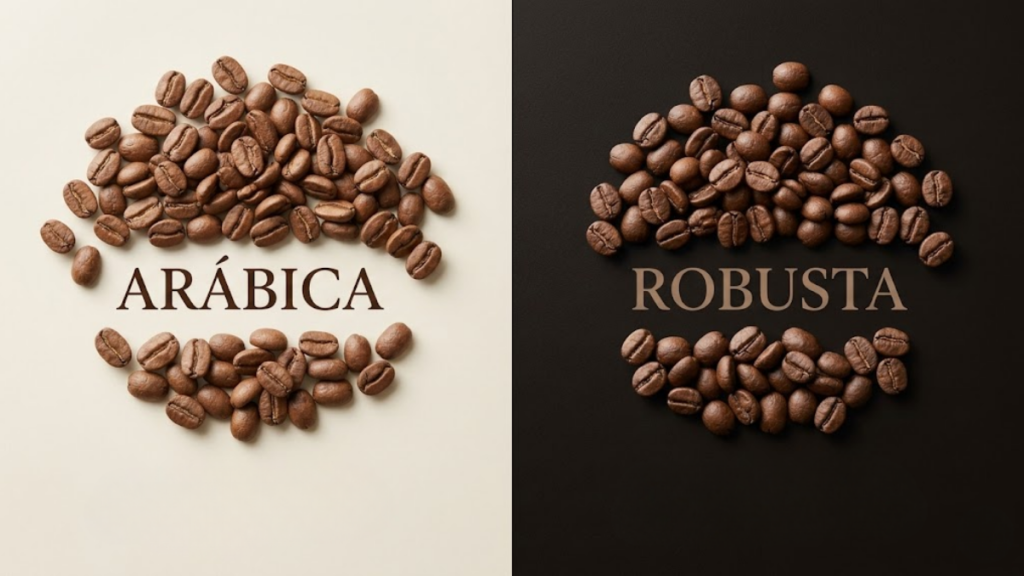 Café arábica vc robusta diferenças principais