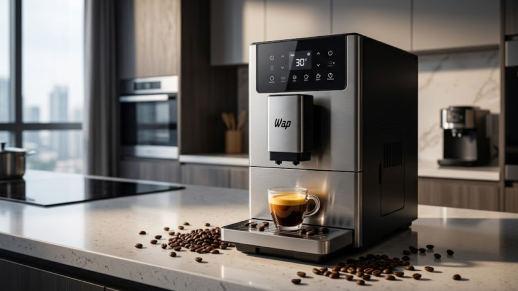 Review da WAP Aroma WCE19 super-automática com espresso e grãos de café