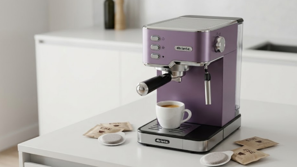 Review da Ariete 1397 Ametista lilás com espesso e sachês ESE