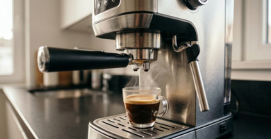 Review da Geek Chef 20 bar compacta com espresso e lança de vapor