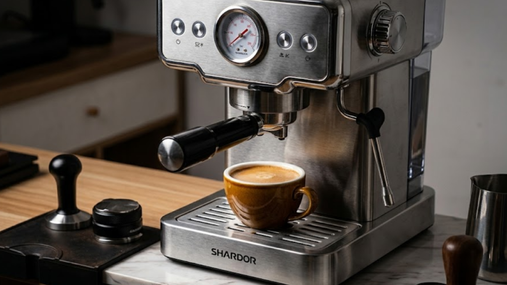 Review SHARDOR 20 Bar: A Barista Doméstica de Custo Acessível