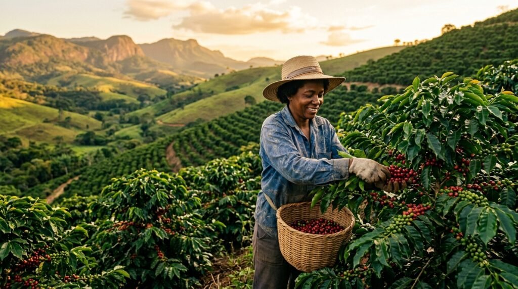 Colheita do Café no Brasil: Como Funciona, do Pé à Tulha