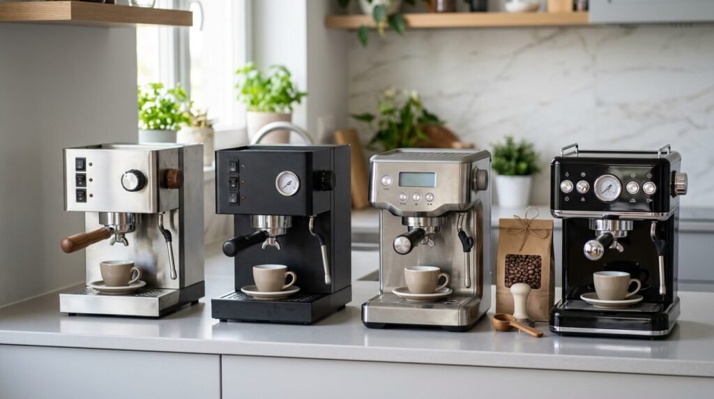 Máquina de Espresso para Iniciantes: 6 Semiautomáticas Comparadas