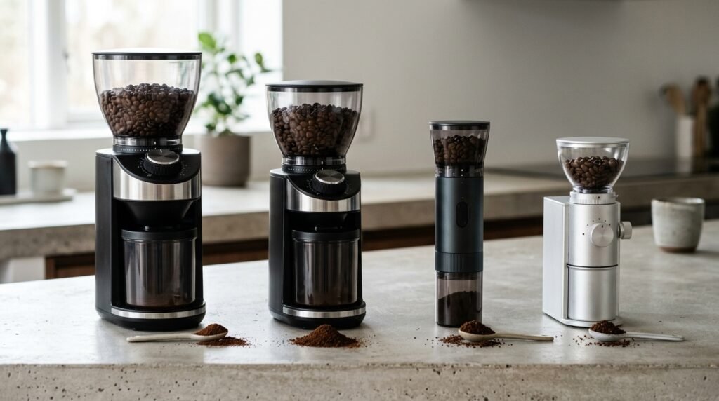 Moedor de Café Elétrico de Mó: 6 Modelos para Espresso e Coado